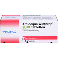 Amlodipin Winthrop 10mg Tabletten, 50 st, Zentiva Pharma GmbH