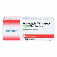 Amlodipin Winthrop 10mg Tabletten, 50 st, Zentiva Pharma GmbH