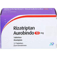 Rizatriptan Aurobindo 10mg Tabletten, 12 Stk., PUREN Pharma GmbH & Co. KG