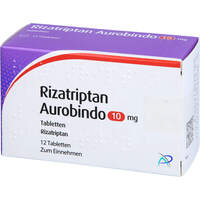 Rizatriptan Aurobindo 10mg Tabletten, 12 Stk., PUREN Pharma GmbH & Co. KG