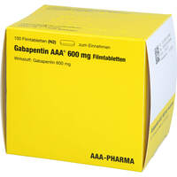 Gabapentin AAA 600mg Filmtabletten, 100 st, Aaa - Pharma GmbH