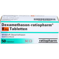 Dexamethason-ratiopharm 8mg Tabletten, 50 Stk., ratiopharm GmbH
