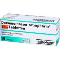 Dexamethason-ratiopharm 8mg Tabletten, 50 Stk., ratiopharm GmbH
