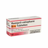 Ramipril-ratiopharm 5mg Tabletten, 50 st, ratiopharm GmbH
