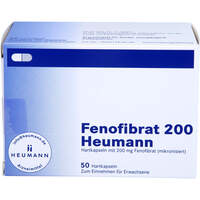 Fenofibrat 200 Heumann, 50 Stk., Heumann Pharma GmbH & Co. Generica KG