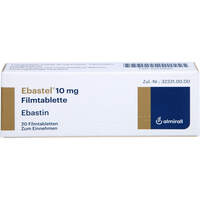 Ebastel 10mg Filmtablette, 20 Stk., Almirall Hermal GmbH