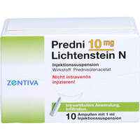 Predni 10mg Lichtenstein N Kristallsuspension, 10x1 ml, Zentiva Pharma GmbH