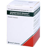 omeprazol-biomo 40mg magensaftresist Hartkapseln, 100 st, Biomo Pharma GmbH