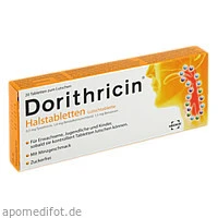 DORITHRICIN Halstabletten, 20 Stk., MEDICE Arzneimittel Pütter GmbH & Co. KG