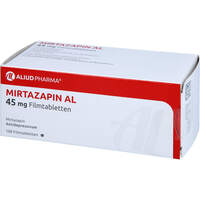 Mirtazapin Al 45mg Filmtabletten, 100 st, Aliud Pharma GmbH