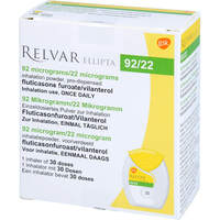 Relvar Ellipta 92 Mikrogramm / 22 Mikrogramm, 1x30 Stk., Berlin-Chemie AG