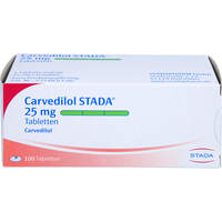 Carvedilol STADA 25mg Tabletten, 100 Stk., STADAPHARM GmbH