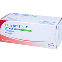 Carvedilol STADA 25mg Tabletten, 100 Stk., STADAPHARM GmbH