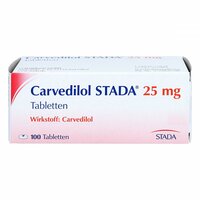 Carvedilol STADA 25mg Tabletten, 100 Stk., STADAPHARM GmbH