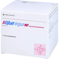 MAXALT lingua 10mg, 12 Stk., Organon Healthcare GmbH