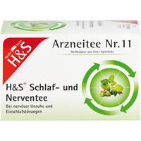 H&S Schlaf- und Nerventee Filterbeutel, 20x2.0 g, H&S Tee - Gesellschaft mbH & Co.