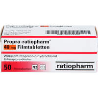 Propra-ratiopharm 40mg Filmtabletten, 50 Stk., ratiopharm GmbH