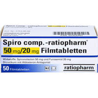 Spiro comp.-ratiopharm 50mg/20mg Tabletten, 50 Stk., ratiopharm GmbH