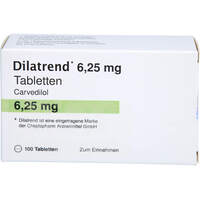 Dilatrend 6.25mg, 100 st, kohlpharma GmbH