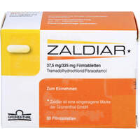 Zaldiar 37.5mg/325mg, 50 st, kohlpharma GmbH