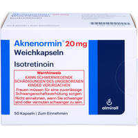 Aknenormin 20mg Weichkapseln, 50 Stk., Almirall Hermal GmbH