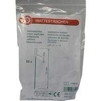 Wattestaebchen 10-11mm plastic, 50 Stück, Nobamed Paul Danz AG