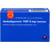 Amlodigamma TOP 5mg Tabletten, 100 st, Aaa - Pharma GmbH