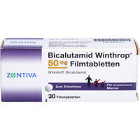 Bicalutamid Winthrop 50 mg Filmtabletten, 30 Stk., Zentiva Pharma GmbH