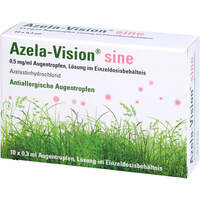 Azela-Vision sine 0.5mg/ml Augentropfen i.Einzeld., 10x0,3 ml, Omnivision GmbH