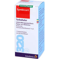 Symbicort Turbuhaler 320/9ug 60 ED, 1 Stk., Eurimpharm Arzneimittel GmbH