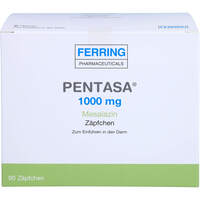 Pentasa 1000mg Suppositorien, 90 st, Orifarm GmbH