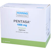 Pentasa 1000mg Suppositorien, 90 st, Orifarm GmbH
