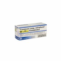 Triamteren comp.-ratiopharm 50mg/25mg Filmtablette, 50 Stk., ratiopharm GmbH