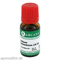 LITHIUM CARBONIC ARC LM 6, 10 Milliliter,  ARCANA Dr. Sewerin GmbH & Co. KG 