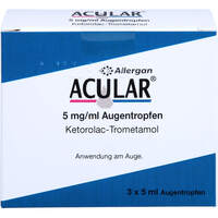 Acular Augentropfen, 3x5 ml, Orifarm GmbH