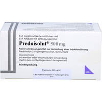 Prednisolut 500mg, 5 st, Mibe GmbH Arzneimittel
