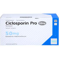 Ciclosporin Pro 50mg Weichkapseln, 50 st, TEVA GmbH