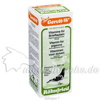 GERVIT W TAUBEN VET R&Ouml;HNFRIED, 500 ml, Dr. Hesse Tierpharma GmbH & Co. KG