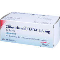 Glibenclamid STADA 3.5mg Tabletten, 120 st, STADAPHARM GmbH