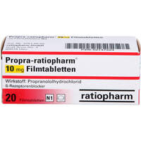 Propra-ratiopharm 10mg Filmtabletten, 20 Stk., ratiopharm GmbH