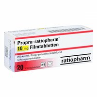 Propra-ratiopharm 10mg Filmtabletten, 20 Stk., ratiopharm GmbH