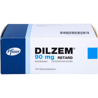 Dilzem 90mg retard, 100 st, Pfizer Pharma GmbH