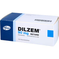 Dilzem 90mg retard, 100 st, Pfizer Pharma GmbH