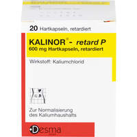 KALINOR RETARD P, 20 Stk., Desma GmbH