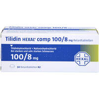 Tilidin HEXAL comp 100mg/8mg, 50 Stk., HEXAL AG