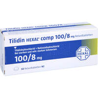 Tilidin HEXAL comp 100mg/8mg, 50 Stk., HEXAL AG