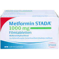 Metformin STADA 1000mg Filmtabletten, 120 st, STADAPHARM GmbH