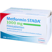 Metformin STADA 1000mg Filmtabletten, 120 st, STADAPHARM GmbH