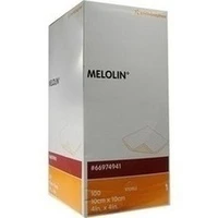 MELOLIN 10X10 WUNDAUFLAGE STERIL, 100 Stück, Smith & Nephew GmbH