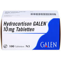 Hydrocortison GALEN 10mg Tabletten, 100 Stk., Galenpharma GmbH